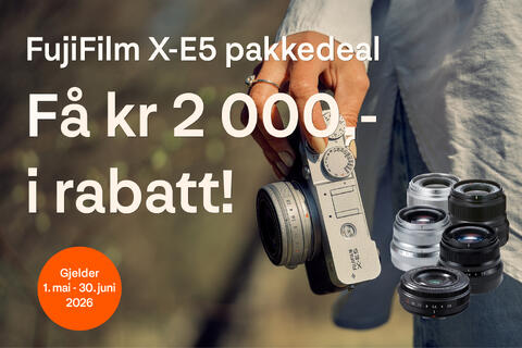 Fujifllm X-E5 pakkedeal